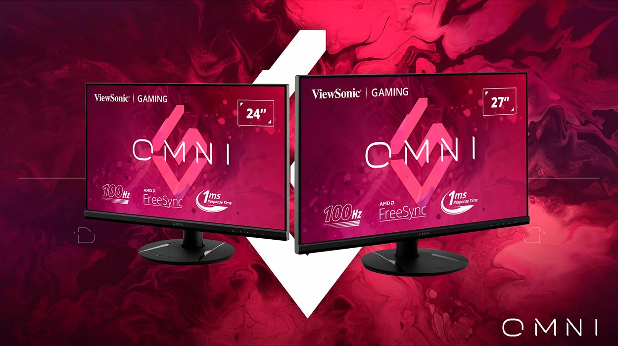 ViewSonic has expanded its line of gaming monitors with the new OMNI series