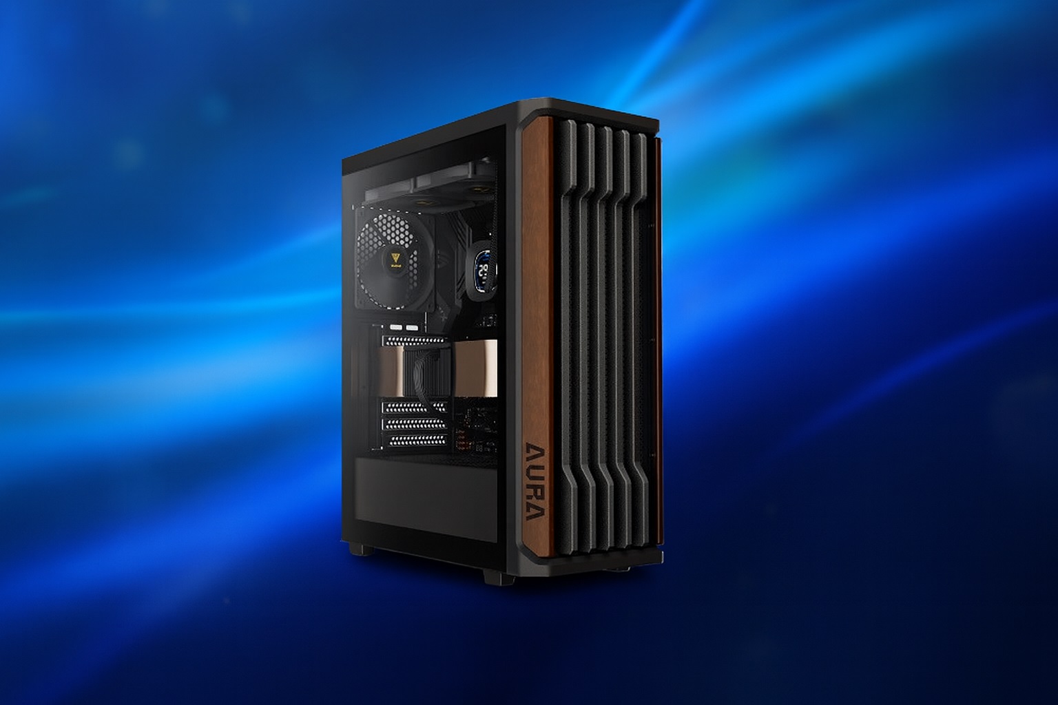 Асортимент корпусів серії AURA компанії Gamdias поповнився корпусами AURA GC11 ARGB та AURA GC11 WOOD